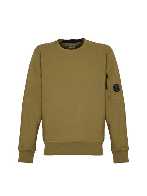 Felpa girocollo in cotone Diagonal Raised Fleece Capers C.P. COMPANY | 19CMSS713A005086W652